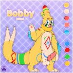 absurd_res balls bobby_(bws) buizel color_swatch feral game_freak generation_4_pokemon genitals hi_res i69himdaily knot male markings nintendo pokemon pokemon_(species) solo tribal tribal_markings