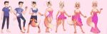  2023 anthro barefoot basic_sequence breast_growth breasts brown_eyes canid canine clothing diane_foxington digital_media_(artwork) dreamworks dress feet female fox fur gender_transformation growth hair hi_res human human_to_anthro male mammal mtf_transformation orange_body orange_fur simple_background smile species_transformation sunsoya tail tail_growth tf_into_fictional_character the_bad_guys transformation transformation_sequence 