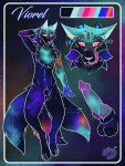 absurd_res anthro canid canine femboy fox furry galaxy genitals hi_res invalid_tag knot male mammal nsfw penis space vio viorel