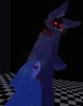  absurd_res amputee andromorph andromorph/male anthro big_ears blue_body blush bodily_fluids bow_tie countershading cunnilingus disability duo fangs five_nights_at_freddy&#039;s five_nights_at_freddy&#039;s_2 genital_fluids glowing glowing_eyes hi_res intersex intersex/male lagomorph leporid male male/male mammal mastectomy_scar missing_arm nipples oral purple_body purple_nipples rabbit rusttrap scar scottgames scut_tail sex short_tail simple_background slightly_chubby standing standing_sex steam steamy_breath tail tdick teeth toy_bonnie_(fnaf) vaginal vaginal_fluids withered_bonnie_(fnaf) 