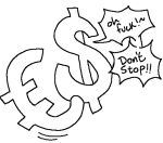  ambiguous_gender anal animate_inanimate currency_symbol dialogue dollar_sign duo euro_sign line_art low_res microsoft_paint_(copyright) symbol thrusting wickedwhiskerz 