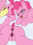  ahegao anus blue_eyes duo equid equine female female/female fluttershy_(mlp) friendship_is_magic genitals hasbro heart_eyes heart_symbol hi_res horse looking_pleasured mammal my_little_pony pinkie_pie_(mlp) pony pussy tongue tongue_out twilightsparkee 