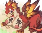  areola big_breasts breasts busty_feral claws cygames dragalia_lost dragon female feral hi_res huge_breasts mythological_creature mythological_scalie mythology nintendo nipples non-mammal_breasts nude pele_(dragalia_lost) scalie solo swallow_the_dragon tail thick_thighs wings 