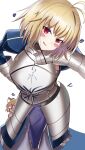  :3 absurdres ahoge animal_ears antenna_hair arcueid_brunestud armor armored_dress artoria_pendragon_(fate) blonde_hair blue_pantyhose braid cat_tail cosplay fate/stay_night fate_(series) gauntlets hair_intakes highres melty_blood neco-arc neco_spirit pantyhose red_eyes saber_(fate) saber_(fate)_(cosplay) shokobr single_hair_intake tail takeuchi_takashi_(style) tsukihime tsukihime_(remake) turtleneck type-moon 