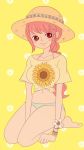  1girl one_piece pink_eyes pink_hair rebecca_(one_piece) solo 