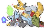  fox_mccloud kami_no_koromo lucario nintendo pokemon star_fox super_smash_bros. 