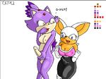  blaze_the_cat bpq00x rouge_the_bat sega sonic_team 