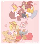  antoine_d&#039;coolette archie_comics bunnie_rabbot emerald_physics fiona_fox sonic_team tails 