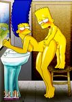  bart_simpson darkmatter marge_simpson tagme the_simpsons 