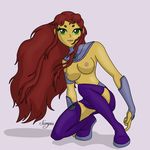  dc dcau scorpia starfire teen_titans 