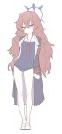  1girl absurdres armband ass_visible_through_thighs black_jacket blue_archive blue_one-piece_swimsuit closed_mouth collarbone collared_jacket commentary_request covered_navel dot_nose full_body grey_eyes hair_between_eyes halo highres iroha_(blue_archive) jacket korean_commentary long_hair long_sleeves looking_at_viewer military_jacket necktie one-piece_swimsuit open_clothes open_jacket purple_halo red_armband red_hair red_necktie s10021 sandals school_swimsuit simple_background sleeve_cuffs solo standing swimsuit white_background 