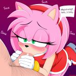 1:1 2024 accessory amy_rose anthro anthro_penetrated artist_name belly_hair black_nose blush blush_lines bodily_fluids body_hair boots bracelet cheating_girlfriend cheezeminx clothed clothed/nude clothing countershade_face countershade_fur countershading dialogue dress duo english_text erection eulipotyphlan eyebrows eyelashes faceless_character faceless_male fellatio female female_on_human female_penetrated footwear fur genitals gloves gold_(metal) gold_bracelet gold_jewelry green_eyes hair half-closed_eyes hand_on_penis handwear headband hedgehog hi_res holding_penis human human_on_anthro human_penetrating human_penetrating_anthro human_penetrating_female interspecies jewelry kneeling kneeling_oral_position kneeling_sex larger_human larger_male leg_hair male male/female male_human male_on_anthro male_penetrating male_penetrating_anthro male_penetrating_female mammal multicolored_body multicolored_fur narrowed_eyes nude onomatopoeia oral oral_penetration penetration penile penile_penetration penis penis_in_mouth pink_body pink_fur pink_hair prick_ears pubes purple_background red_boots red_clothing red_dress red_footwear red_headband saliva saliva_on_penis sega sex shoes short_hair signature simple_background size_difference smaller_anthro smaller_female sonic_the_hedgehog_(series) sound_effects speech_bubble sucking tan_arms tan_body tan_countershading tan_fur tan_inner_ear text two_tone_body two_tone_fur white_clothing white_gloves white_handwear