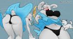 absurd_res accident accidental_exposure annoying_dog_(undertale) anthro arcatech bovid bra canid canine canis caprine clothing domestic_dog dress embarrassed eyewear female glasses goat hat headgear headwear hi_res mammal mature_female panties solo straw_hat toriel undertale_(series) underwear wind