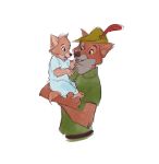  2018 anthro canine child clothing disney fox fur hat hi_res male mammal ritwells robin_hood robin_hood_(disney) simple_background young 
