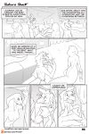  2017 anthro avian comic english_text feathers female male naga proxer reptile scalie snake text url 