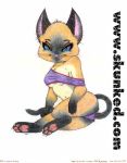  anthro breasts cat colored desiree_lee feline female james_m_hardiman mammal siamese solo sugar_ming traditional_media_(artwork) 