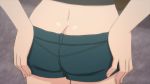  10s 1girl animated animated_gif ass butt_crack female seiren shorts solo tsuneki_hikari 
