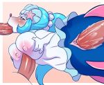  anthro big_breasts big_penis blush breasts disembodied_penis erection fellatio female foursome group group_sex humanoid_penis hybrid lavenderpandy male male/female nintendo nipples oral penetration penis pok&eacute;mon pok&eacute;mon_(species) primarina pussy sex titfuck vaginal vaginal_penetration video_games 