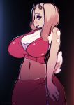  anthro big_breasts bra breasts caprine clothed clothing female goat looking_at_viewer mammal smile solo standing tsudamaku underwear wide_hips 