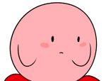  confusion kirby kirby_(series) nintendo nishi simple_background solo video_games 