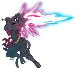 2025 4_toes alpha_channel angry anthro belt black_body black_fur black_hair boots bruised clairen_(rivals_of_aether) cloak clothed clothing digital_media_(artwork) energy_sword feet felid feline female footwear fur fur_tuft hair hi_res holding_melee_weapon holding_object holding_sword holding_weapon leopard looking_at_viewer mammal melee_weapon one_boot_on one_shoe_on open_mouth pantherine plantigrade red_eyes rivals_of_aether scottyartz shoes signature simple_background sleeveless_clothing solo sword tail teeth toes torn_cloak torn_clothing transparent_background tuft weapon
