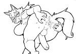 2025 absurd_res anthro anus backsack balls biped bodily_fluids breasts butt butt_grab canid canine erection eyebrows eyelashes eyewear foreskin fox gaping gaping_anus genitals glans glasses gynomorph hair hand_on_butt hi_res humanoid_genitalia humanoid_penis intersex kori-nio linux mammal penis pointy_ears ponytail presenting presenting_anus prick_ears rear_view red_fox sketch snout solo spread_anus spreading sweat sweatdrop tail tail_tuft trans_(lore) trans_woman_(lore) true_fox tuft unfinished xenia_(linux)