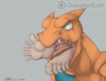  2018 ambiguous_gender charizard charizard_seven digital_media_(artwork) drooling feral green_eyes grey_background human licking male male/ambiguous mammal membranous_wings neck_bulge nintendo oral_vore orange_scales pok&eacute;mon pok&eacute;mon_(species) saliva scales scar signature simple_background theandymac tongue tongue_out video_games vore wings 