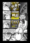3_fingers 4_arms absurd_res antennae_(anatomy) anthro anus areola arthropod bee breasts butt claws crowd_scene crowds english_text exhibitionism fart fart_fetish farting_on_another female fingers flash_back gagging group heather_(soomir) hectar_(soomir) hi_res hymenopteran insect inverted_nipples kangaroo larger_female macropod male mammal marsupial multi_arm multi_limb nipples nude nude_anthro nude_female nude_male presenting presenting_anus presenting_hindquarters public public_farting rapid_transit size_difference soomir stretching text thick_thighs thought_bubble thoughts train vehicle