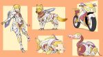  2017 abstract_background animate_inanimate armor big_lips blonde_hair blush breasts canine carp dog female feral fish hair human human_to_feral lips mammal marine motorcycle open_mouth sequence short_hair smile solo subakitsu surprise tongue tongue_out transformation vacuum_cleaner vehicle what yellow_eyes 