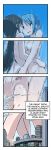  akemi_homura ass breasts city from_below giantess heat mahou_shoujo_madoka_magica medium_breasts miki_sayaka nude sweat tall_image terada_ochiko translated yuri 