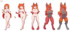  2018 anthro big_breasts breasts expansion female fur growth human human_to_anthro lagomorph magic mammal pussy rabbit sequence soren_kisamora transformation wide_hips 