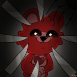 1:1 anthro bear black_eyes bobby_bearhug crossed_arms female fur heart_symbol jewelry knife machine mammal meme mob_entertainment necklace poppy_playtime prototype_(poppy_playtime) pupils red_body red_fur robot small_pupils smile smiling_critters smug_face solo tinky