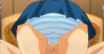  1boy 1girl animated animated_gif fellatio oshiete_re:maid uncensored 