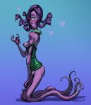 1_eye 2024 animal_humanoid areola beckoning bedroom_eyes bite biting_lip biting_own_lip blue_background breasts celia_mae clothed clothing disney exposed_breasts eyelashes female forked_tongue gesture green_clothing green_eyes green_topwear half-closed_eyes heart_symbol hearts_around_head hi_res humanoid lips living_hair medium_breasts monsters_inc multi_head multicolored_tentacles narrowed_eyes nipples noseless partially_clothed partially_clothed_female partially_clothed_humanoid pears_(artist) pink_tongue pixar pseudo_hair purple_areola purple_body purple_lips purple_nipples purple_pseudo_hair purple_scales purple_tentacles rattle_(anatomy) reptile reptile_humanoid scales scalie scalie_humanoid seductive self_bite shadow sharp_teeth side_view simple_background snake snake_hair snake_humanoid solo teal_tentacles teeth tentacle_legs tentacles tongue tongue_out topwear two_tone_tentacles