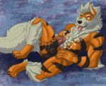  anthro arcanine balls black_nose black_stripes canine chest_tuft cum cum_on_chest cum_on_face cum_on_stomach elbow_tufts erection fur knot kyros_(dowski) male mammal muscular nintendo nude orange_fur penis pok&eacute;mon pok&eacute;mon_(species) solo stripes tropicalpanda tuft video_games white_fur yellow_eyes 