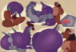 absurd_res anal anal_penetration animal_genitalia animal_penis anthro anus apollosardor arthropod ball_fondling ball_lick ball_suck balls bear big_balls big_butt bighorn_sheep biped black_hair bovid brown_body brown_fur brown_penis butt caprine digital_media_(artwork) dreadlocks duo equine_genitalia equine_penis erection fellatio feral flared_penis fondling foreskin fur generation_5_pokemon genitals glans grey_body hair hi_res horn huge_butt humanoid_genitalia humanoid_penis hybrid interspecies kissing_anus licking long_tongue male male/male male_penetrated male_penetrating male_penetrating_male mammal medial_ring musclegut muscular muscular_anthro muscular_male myriapod nintendo nipples nude oral pecs penetration penile penis pokemon pokemon_(species) pokephilia puffy_anus purple_body quadruped rimming rimming_male scolipede sex sheep simple_background size_difference smile sucking tail thick_penis thick_thighs tongue umber_(umberdooks) ursine wide_hips