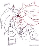  ! balls chest_tuft claws duo english_text fluffy hair hedgehog kissing long_hair male male/male mammal masturbation nude penis shadisfaction shadow_the_hedgehog sonic_(series) sonic_the_hedgehog text tuft 