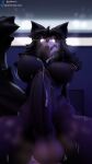 4k 9:16 abs absurd_res anthro athletic athletic_anthro athletic_gynomorph athletic_intersex athletic_male balls big_breasts black_body black_fur bodily_fluids breasts canid canine canis cowgirl_position cum cum_drip cumshot dripping duo ejaculation first_person_view from_front_position fur genital_fluids genitals glowing glowing_eyes gynomorph gynomorph_on_top gynomorph_penetrated hi_res intersex intersex/male intersex_on_top intersex_penetrated knot knotted_penis knotting looking_at_viewer looking_pleasured mal0 male mammal nude nude_anthro nude_gynomorph nude_male on_bottom on_top penetration penis samtrix scp-1471-a scp-1471-a_(da.nilkaz) scp_foundation seductive sex thick_thighs tongue tongue_out wolf