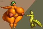 absurd_res albedo_(orangejuicemann) anthro balls big_balls big_breasts big_butt big_penis breasts butt duo elemental_creature elemental_humanoid father_(lore) female flora_fauna food food_creature food_humanoid foreskin fruit fruit_humanoid genitals green_body green_skin half-erect hi_res huge_balls huge_breasts huge_butt huge_penis humanoid humanoid_genitalia humanoid_penis hyper hyper_balls hyper_breasts hyper_butt hyper_genitalia hyper_penis leaf leaf_hair living_fruit male mature_female mother_(lore) mother_and_father_(lore) nipples noseless nude orange_body orangejuicemann parent_(lore) penis pip_(orangejuicemann) plant plant_hair plant_humanoid pseudo_hair simple_background size_difference slightly_chubby smile thick_thighs wide_hips