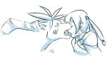 aogami bestiality bestiality_kiss duo eyes_closed female feral final_fantasy final_fantasy_vii french_kissing hair human human_on_feral interspecies kissing male male/female mammal red_xiii side_view square_enix tongue tongue_out yuffie_kisaragi