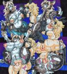 2025 4_fingers abstract_background absurd_res anal anal_penetration antennae_(anatomy) anthro anus areola arthropod artist_name balls bent_over big_anus big_areola big_breasts big_butt big_penis black_sclera blonde_hair blue_eyes bodily_fluids bottomwear breasts brown_body brown_fur brown_hair brown_spots bubble_butt butt canid canine clothing curvy_figure delsin_(delsmof) dia_(furchev) duo eyelashes female fingers fluffy fluffy_tail from_front_position full_nelson full_nelson_(legs_held) fur genitals glistening glistening_body glistening_fur graphite_(artwork) hair hi_res huge_areola huge_breasts huge_butt huge_hips huge_thighs insect leaning leaning_forward lepidopteran long_hair long_tail male male/female mammal marker_(artwork) markings mating_press moth motion_lines multicolored_body multicolored_fur nipples nude nude_anthro nude_female nude_male oral pants parasitedeath pawpads penetration penis perineum plump_labia puffy_nipples pussy rimming sex spots spotted_body spotted_fur sweat sweatdrop tail tan_body tan_fur teal_eyes text thick_thighs torn_bottomwear torn_clothing torn_crop_top torn_pants traditional_media_(artwork) voluptuous voluptuous_anthro voluptuous_female watermark white_body white_fur wide_hipped_anthro wide_hipped_female wide_hips
