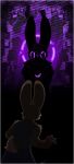 anthro backlighting bottomwear brown_body brown_fur clothed clothing darli_buni digital_media_(artwork) dipstick_ears duo ear_markings english_text faceless_character fur grey_clothing grey_shirt grey_tank_top grey_topwear halo hare hi_res japanese_text jewelry korean_text lagomorph leporid light lighting looking_at_another mammal markings multicolored_ears pants pendant portrait portuguese_text purple_eyes purple_sclera rabbit russian_text scut_tail shaded shadow shadowed_face shirt short_tail silhouette silhouetted_body tail tank_top text the_whistler_(darli_buni) topwear wall_of_text