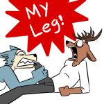 1:1 alpha_channel anthro beastars bite horsemanoftheapocalypse humor legosi louis_(beastars) low_res male meme nickelodeon parody spongebob_squarepants spongebob_squarepants_(character) vore