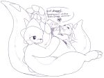 after_transformation brainwashing bubble bubble_bobble bubble_dragon dragon drinking duo feet foot_fetish hi_res hindpaw hypnosis male mind_control mythological_creature mythological_scalie mythology paws scalie square_enix stormdragonblue taito