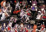 ... 6+girls ^^^ adversarial_noise ahoge animal_ears arm_around_shoulder arrow_(symbol) beanie black_background blue_eyes boc&#039;z_(umamusume) boots bow bowtie brown_hair chibi closed_eyes closed_mouth corset cropped_torso ear_covers ears_through_headwear fenomeno_(umamusume) flying_sweatdrops gentildonna_(umamusume) glasses gold_ship_(umamusume) grey_boots grey_hair grey_shirt hair_rings hat heart heart_hands hi_(ibisf5umauma) high_heel_boots high_heels highres holding holding_hands holding_microphone horse_ears horse_girl horse_tail long_sleeves looking_at_viewer lucky_lilac_(umamusume) microphone mini_hat mini_top_hat motion_lines multiple_girls multiple_views nakayama_festa_(umamusume) notice_lines open_mouth orange_hair orange_outline orfevre_(umamusume) outline overskirt pointing purple_eyes shirt short_sleeves side_ponytail smile song_name speed_lines spoken_ellipsis sweatdrop tail top_hat trailblazer_bash!_(umamusume) twitter_username umamusume walking watermark waving win_variation_(umamusume) 