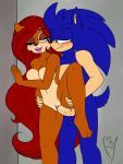  big_breasts breasts chipmunk doppleganger_(artist) erection female hand_holdind hand_holding hand_on_hip hedgehog male male/female mammal nude orgasm penetration rodent sally_acorn sex sonic_(series) sonic_the_hedgehog squirrel standing vaginal vaginal_penetration 