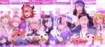  1other 4boys 4girls absurdres adjusting_eyewear azuchi_momo azuchi_momo_(1st_costume) braid brown_hair character_doll closed_mouth commentary_request crane_game cross-shaped_pupils dola_(7th_costume)_(nijisanji) dola_(nijisanji) doll hanabatake_chaika hanabatake_chaika_(2nd_costume) hand_on_eyewear hassaku_yuzu highres horns izumo_kasumi_(nijisanji) lipstick long_hair makeup multiple_boys multiple_girls nakao_azuma nijisanji nijisanji_seeds_1st_wave open_mouth pointy_ears pom_pom_(clothes) red_hair ryuushen ryuushen_(3rd_costume) sister_claire sister_claire_(3rd_costume) stuffed_animal stuffed_axolotl stuffed_panda stuffed_tanuki stuffed_toy suzuki_masaru suzuki_masaru_(8th_costume) symbol-shaped_pupils teeth todoroki_kyouko todoroki_kyouko_(5th_costume) touoh umiyasha_no_kami uzuki_kou uzuki_kou_(3rd_costume) virtual_youtuber yashiro_kizuku yashiro_kizuku_(2nd_costume) 