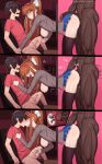  1girl 2boys ass balloon_womb bdone blush breasts breasts_out chair cheating_(relationship) clothed_female_nude_male cross-section cum cum_in_pussy dark-skinned_male dark_skin doggystyle doki_doki_literature_club ejaculation english_text french_kiss from_side grin hair_ornament hair_ribbon handjob hanging_breasts heart hetero highres humiliation impregnation internal_cumshot kiss large_breasts large_penis long_hair medium_breasts moaning monika_(doki_doki_literature_club) motion_lines multiple_boys netorare netorase nipples nude one-finger_caress penis penis_on_ass penis_size_difference ponytail ribbon school_uniform sex sex_from_behind sitting skirt small_penis small_penis_humiliation smile sound_effects stuck sweat through_wall trembling vaginal very_dark_skin 
