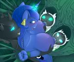 anthro baby blue_eyes bound breastfeeding changeling ear_tag equine female forced friendship_is_magic horn lactating malamol male male/female mammal milk my_little_pony princess_luna_(mlp) restrained tag winged_unicorn wings young 