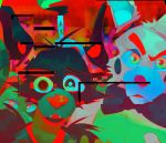  2018 animatronic canine danchundemei digital_media_(artwork) eye_patch eyewear five_nights_at_freddy&#039;s fox foxy_(fnaf) hi_res machine male mammal robot simple_background video_games 